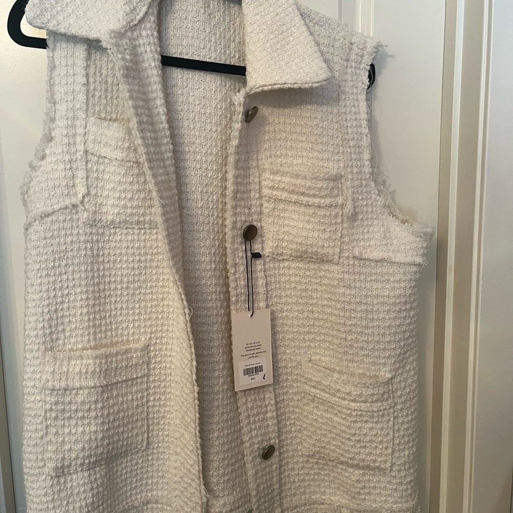 Tweed Vest